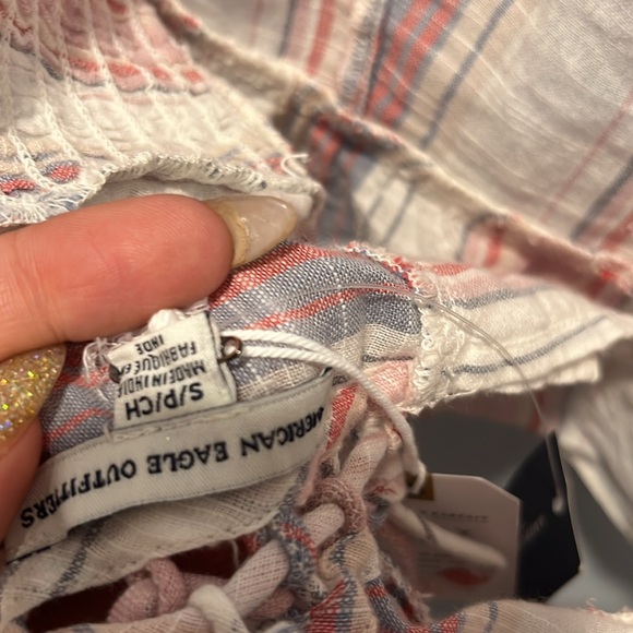 NWT American Eagle striped tank top - Picture 4 of 7